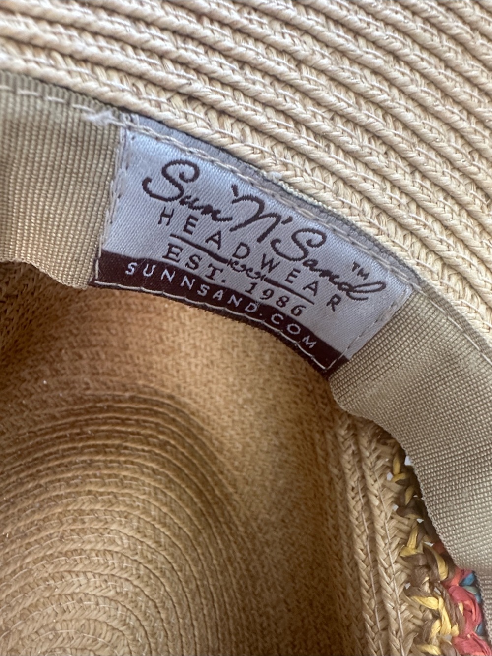 Sun & Sand Paperbraid Western Hat O/S - Picture 4 of 5